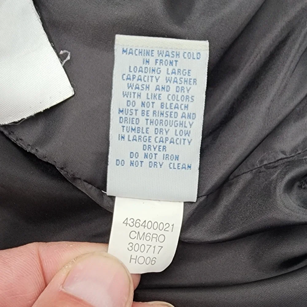 VINTAGE OLD NAVY PUFFER JACKET‎ VEST XL BLACK Y2K